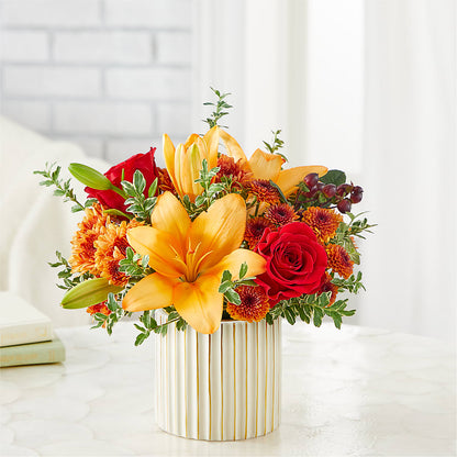 Scarlet Skies Bouquet –  Golden Gate Flowers, Naples FL