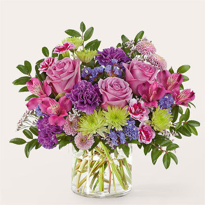Glass Half Full Bouquet –  Golden Gate Flowers, Naples FL