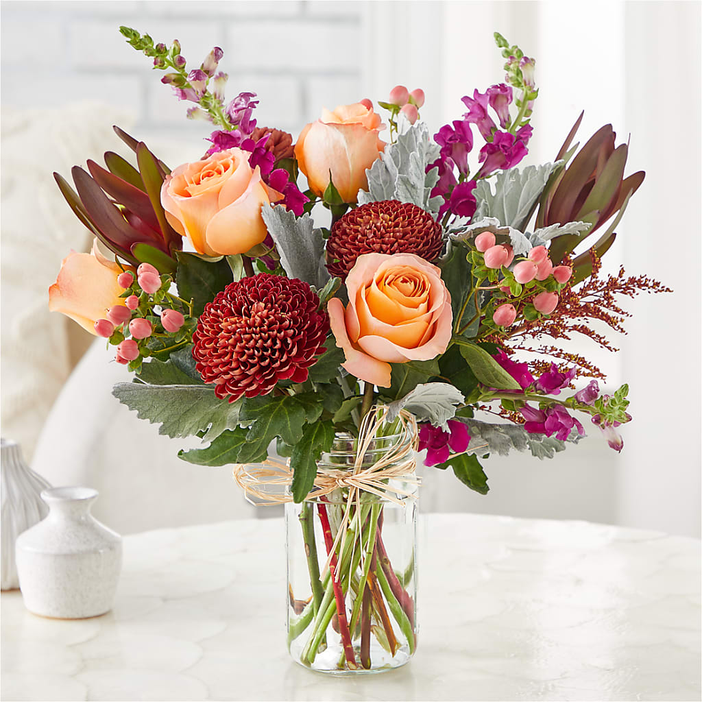 Moody Hues Bouquet –  Golden Gate Flowers, Naples FL