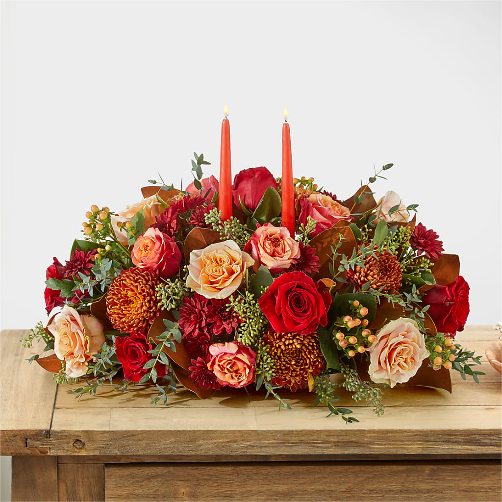 Gather Near Centerpiece –  Golden Gate Flowers, Naples FL