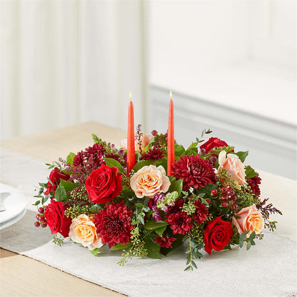 Most Thankful Centerpiece –  Golden Gate Flowers, Naples FL